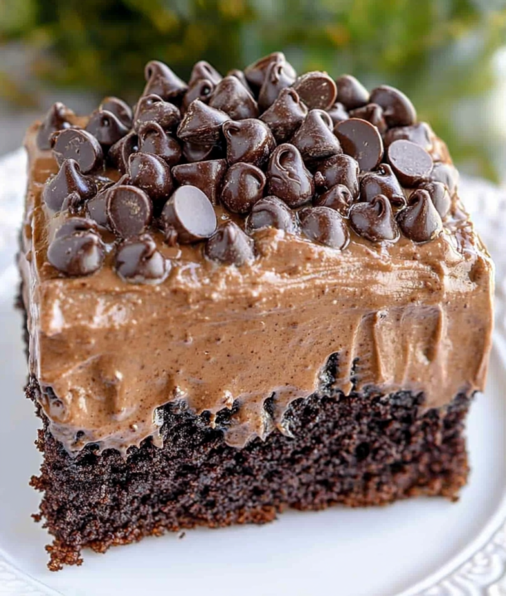 Chocolate Poke Cake