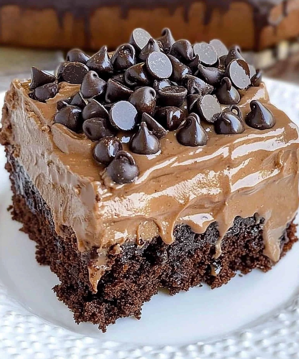 Chocolate Poke Cake