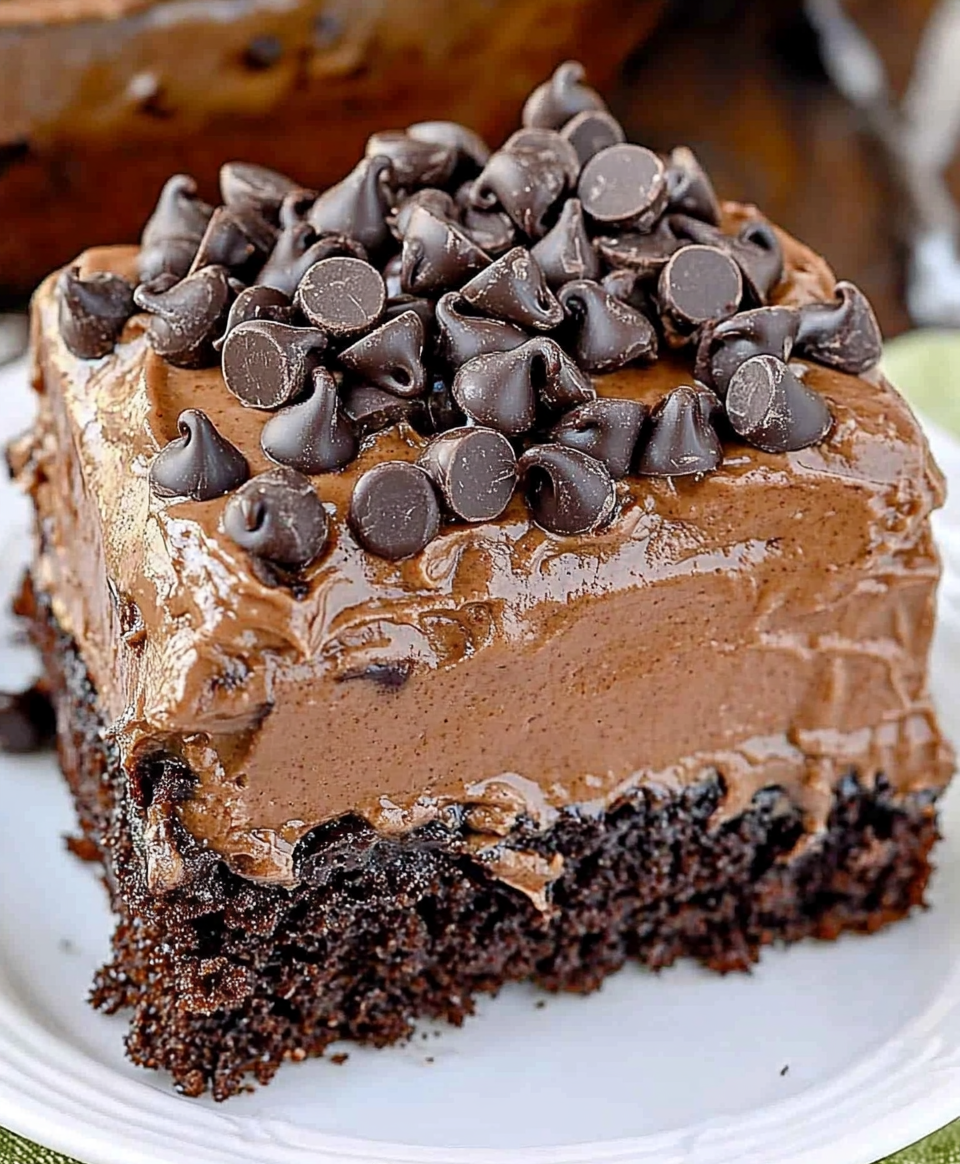 Chocolate Poke Cake