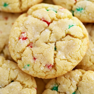 Christmas Gooey Butter Cookies