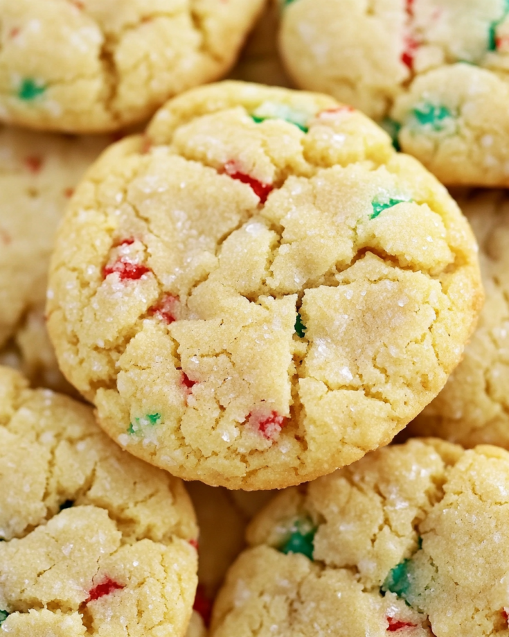 Christmas Gooey Butter Cookies