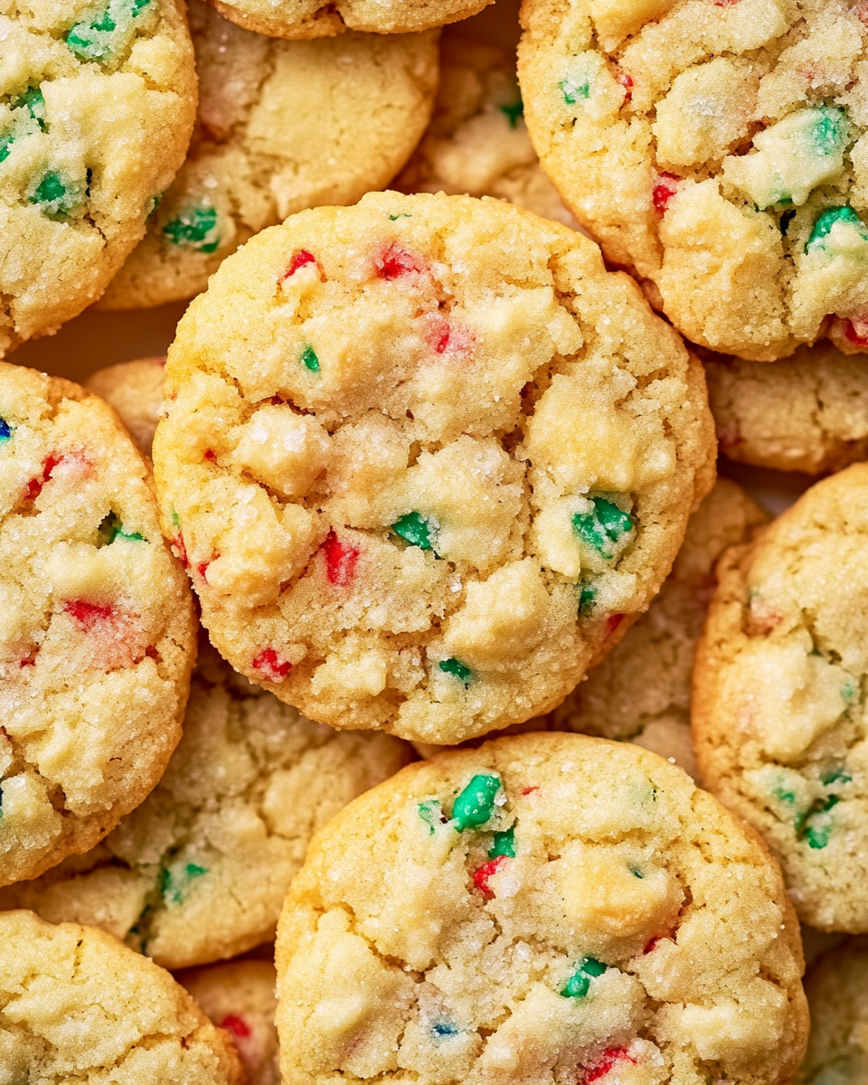 Christmas Gooey Butter Cookies