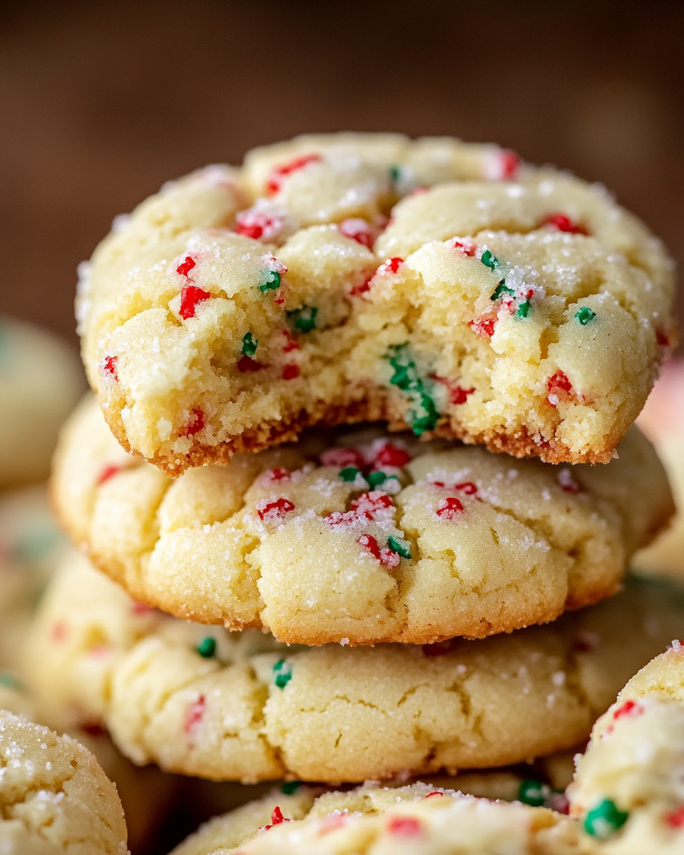 Christmas Gooey Butter Cookies