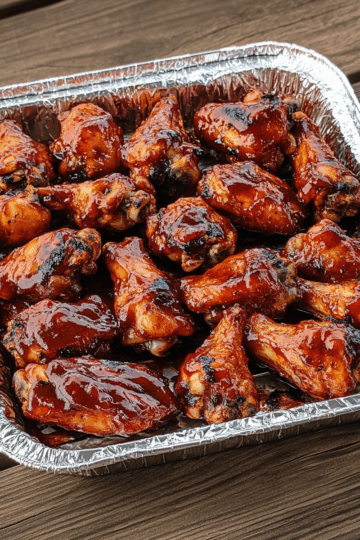 Crockpot BBQ Chicken Wings