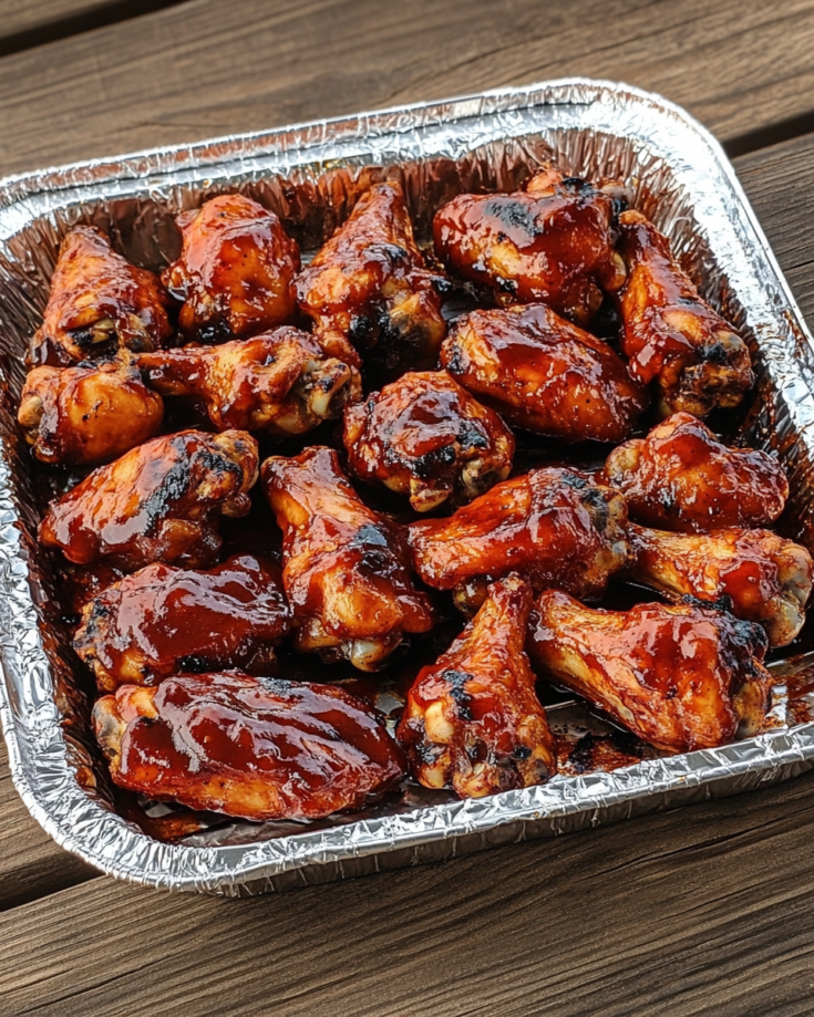 Crockpot BBQ Chicken Wings