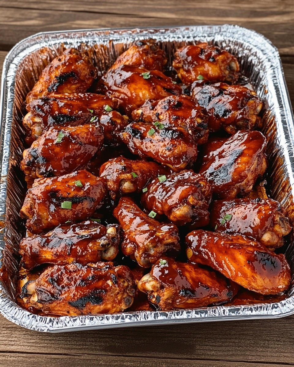 Crockpot BBQ Chicken Wings