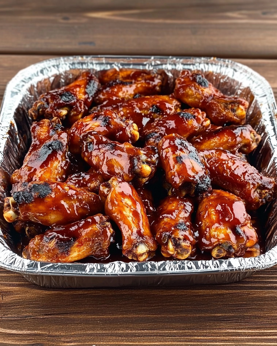 Crockpot BBQ Chicken Wings