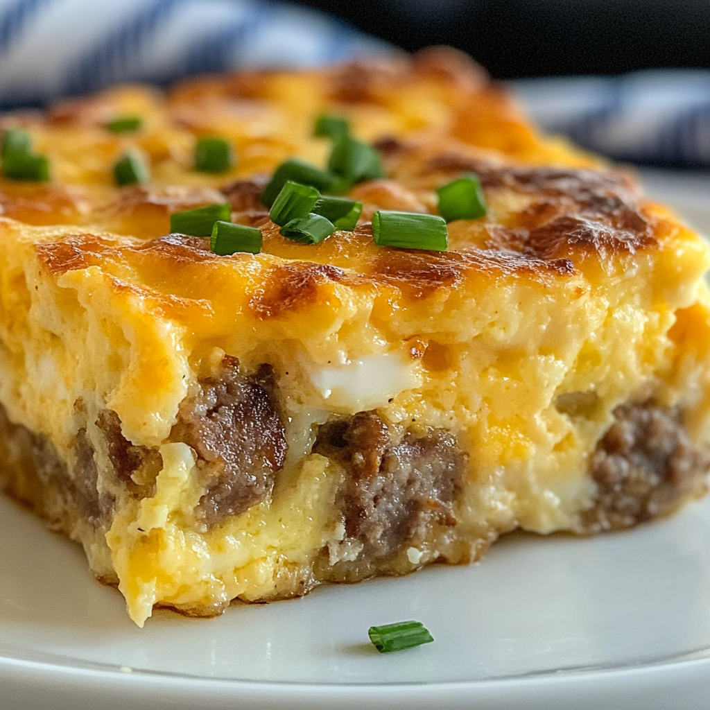 Easy Egg & Sausage Casserole