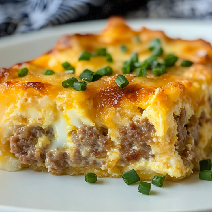 Easy Egg & Sausage Casserole