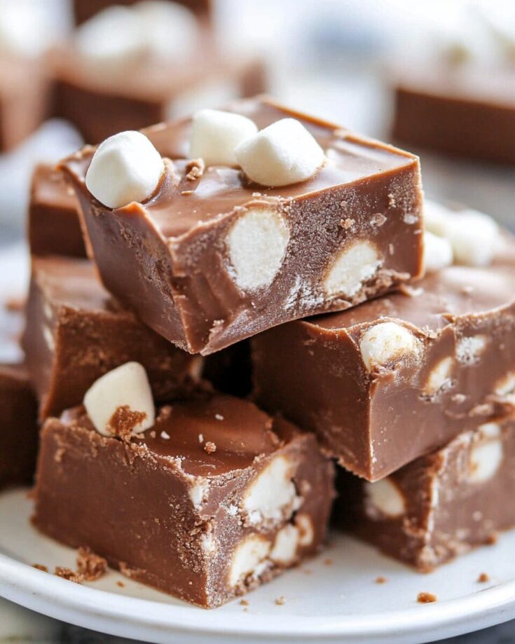 Easy Marshmallow Fudge