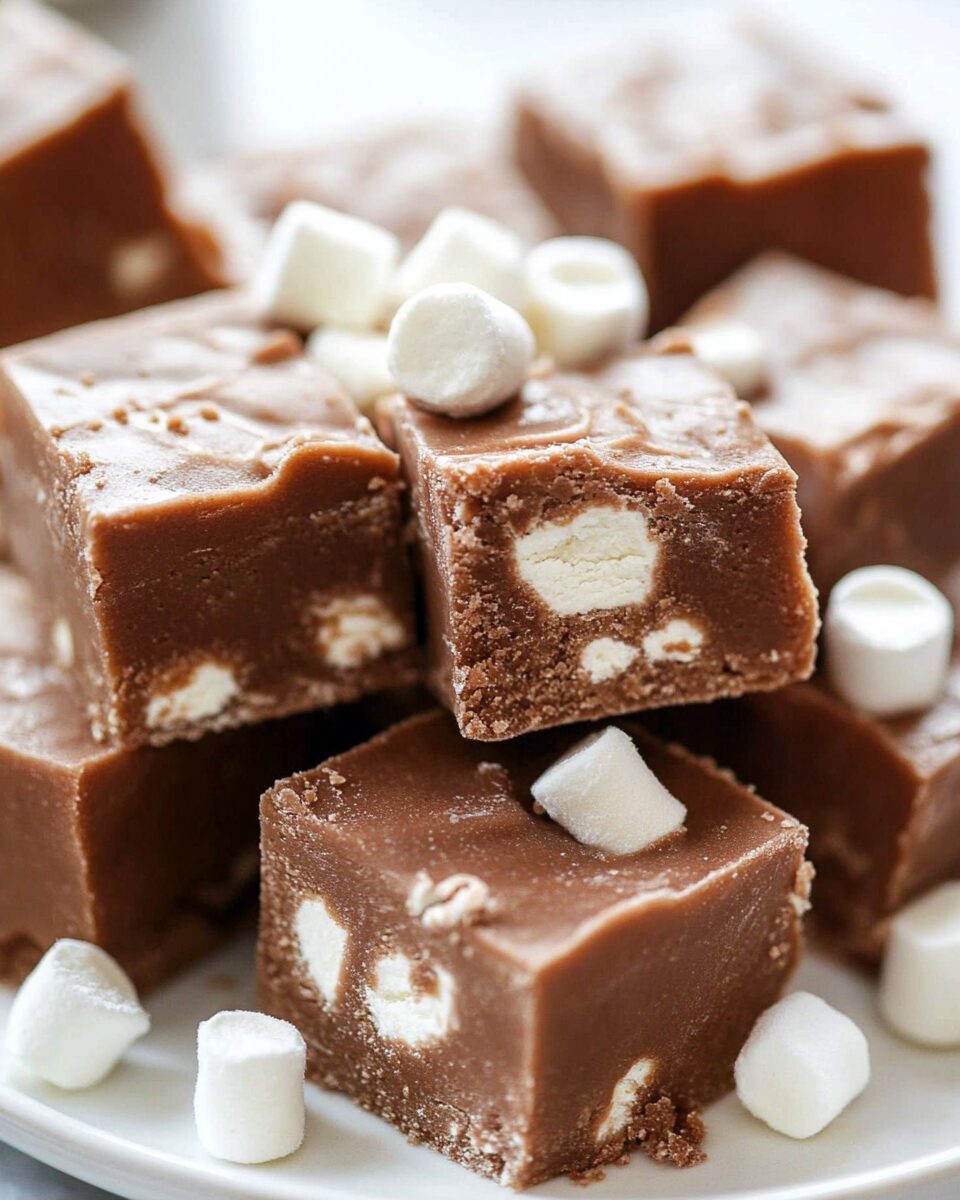 Easy Marshmallow Fudge