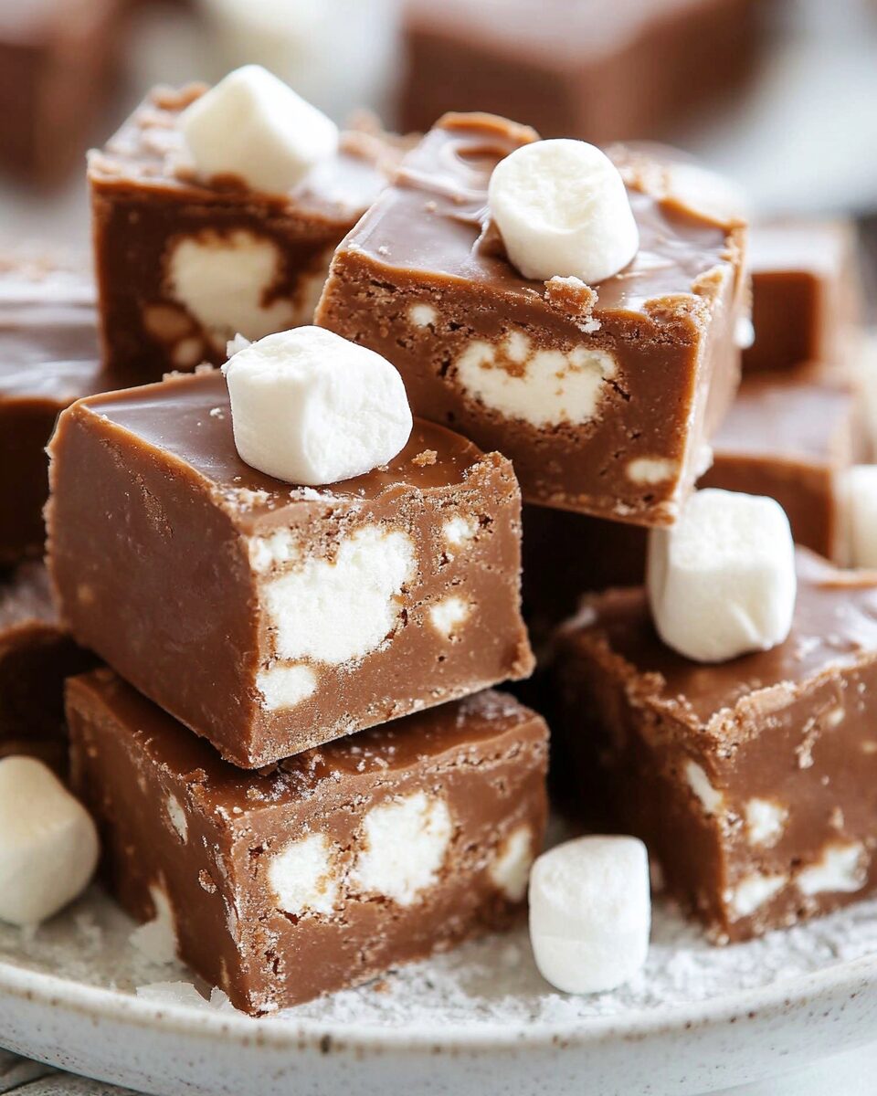 Easy Marshmallow Fudge