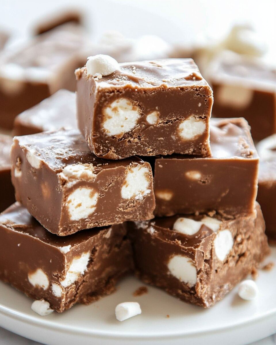 Easy Marshmallow Fudge