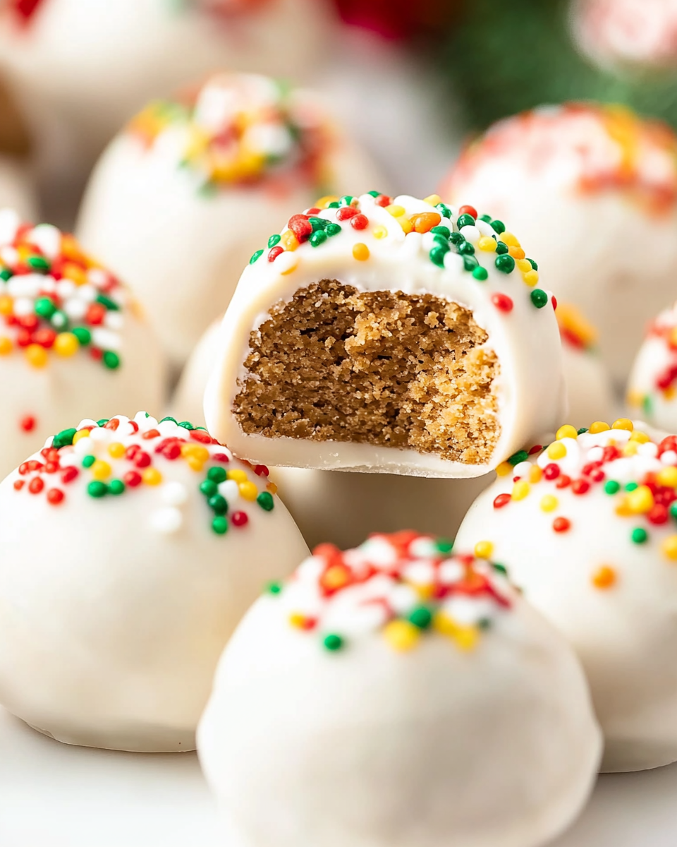 Gingerbread Truffles