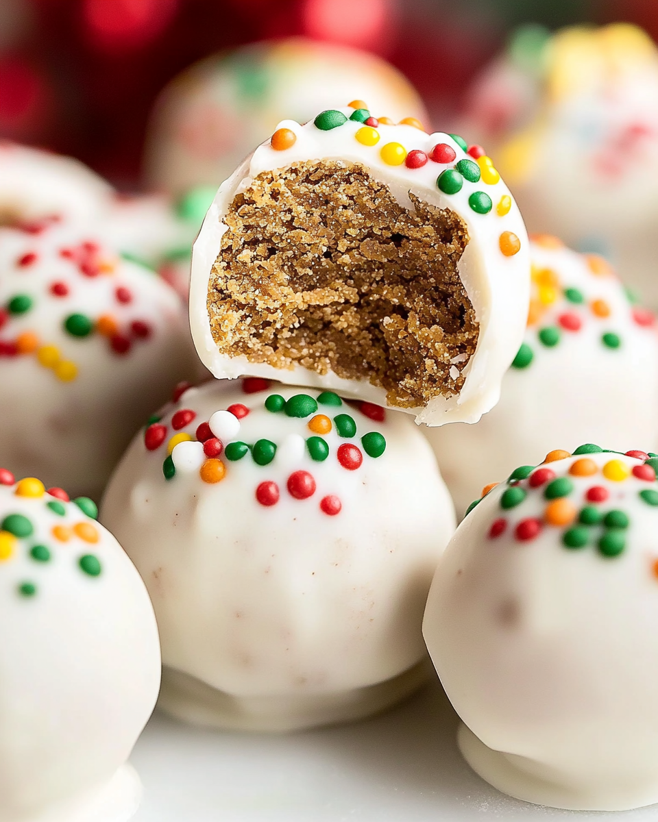 Gingerbread Truffles