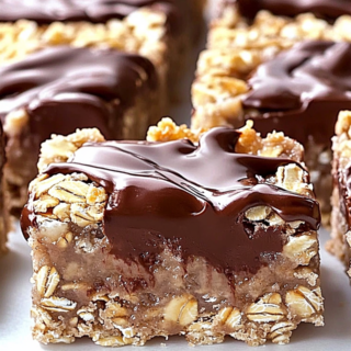 No-Bake Chocolate Oatmeal Bars