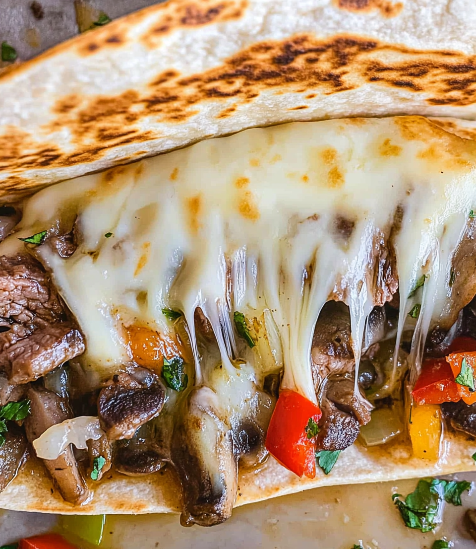 Philly Cheesesteak Quesadilla