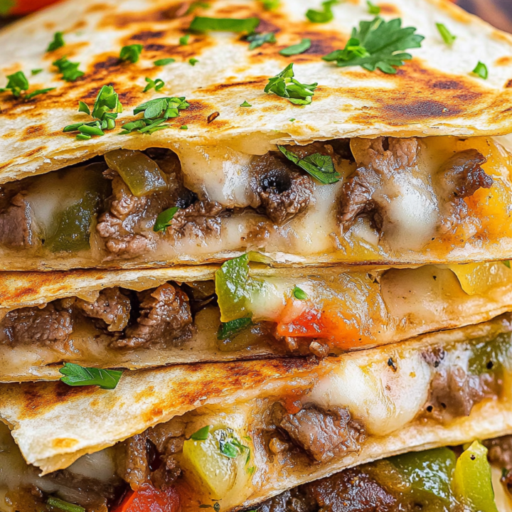 Philly Cheesesteak Quesadilla