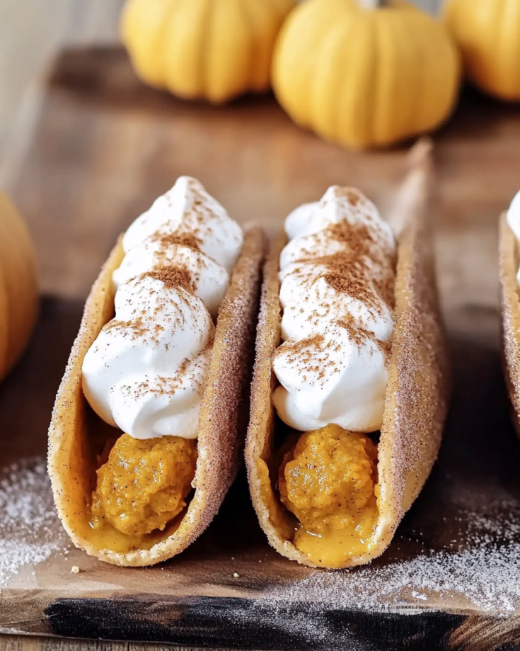 Pumpkin Pie Tacos