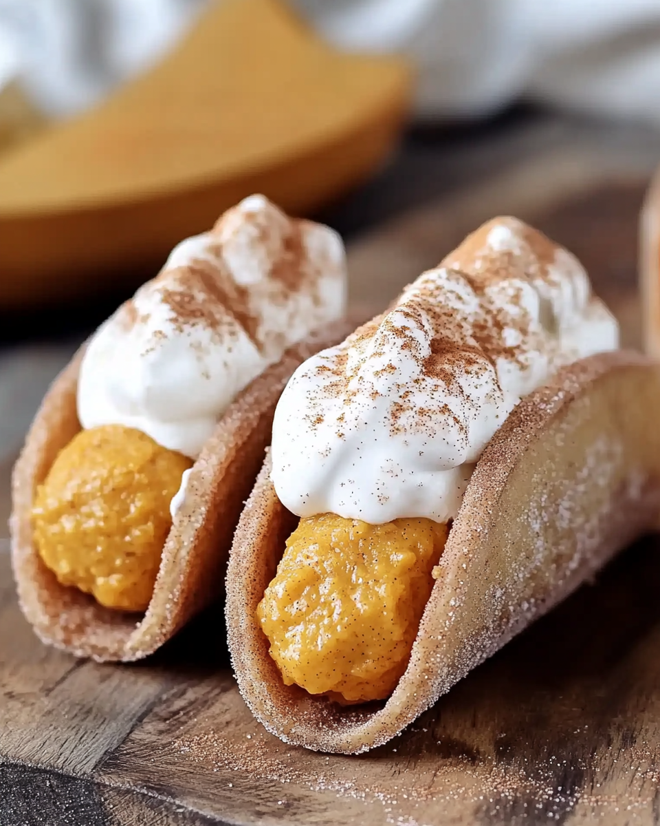 Pumpkin Pie Tacos