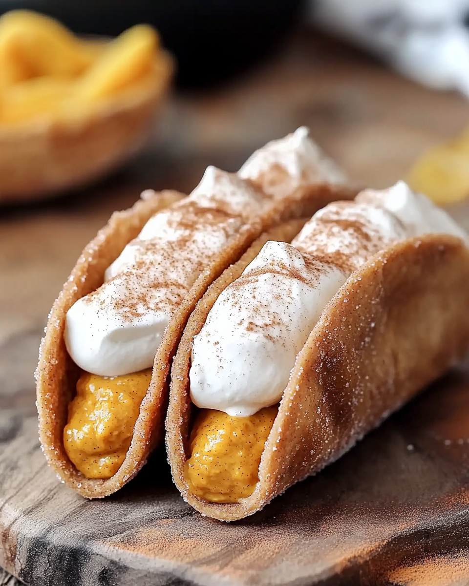 Pumpkin Pie Tacos