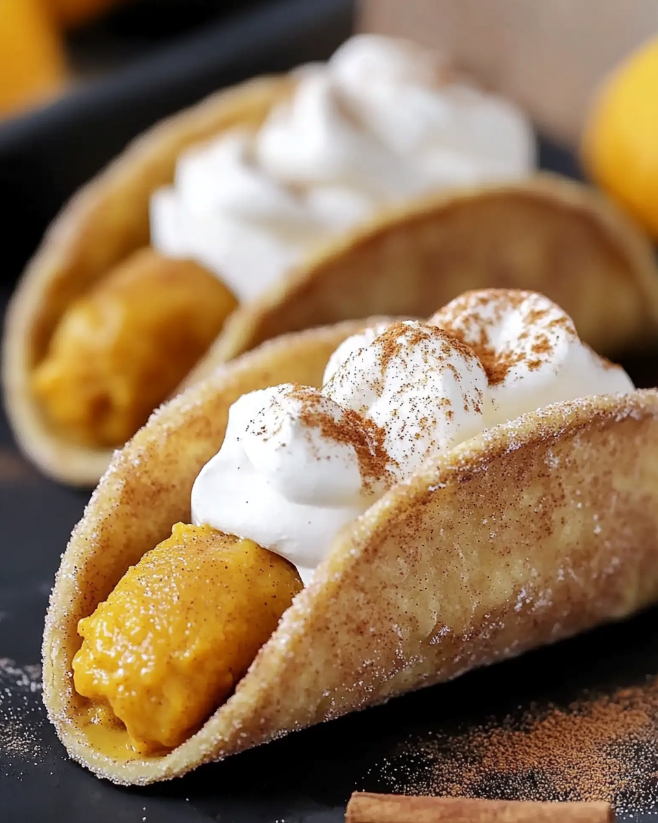 Pumpkin Pie Tacos