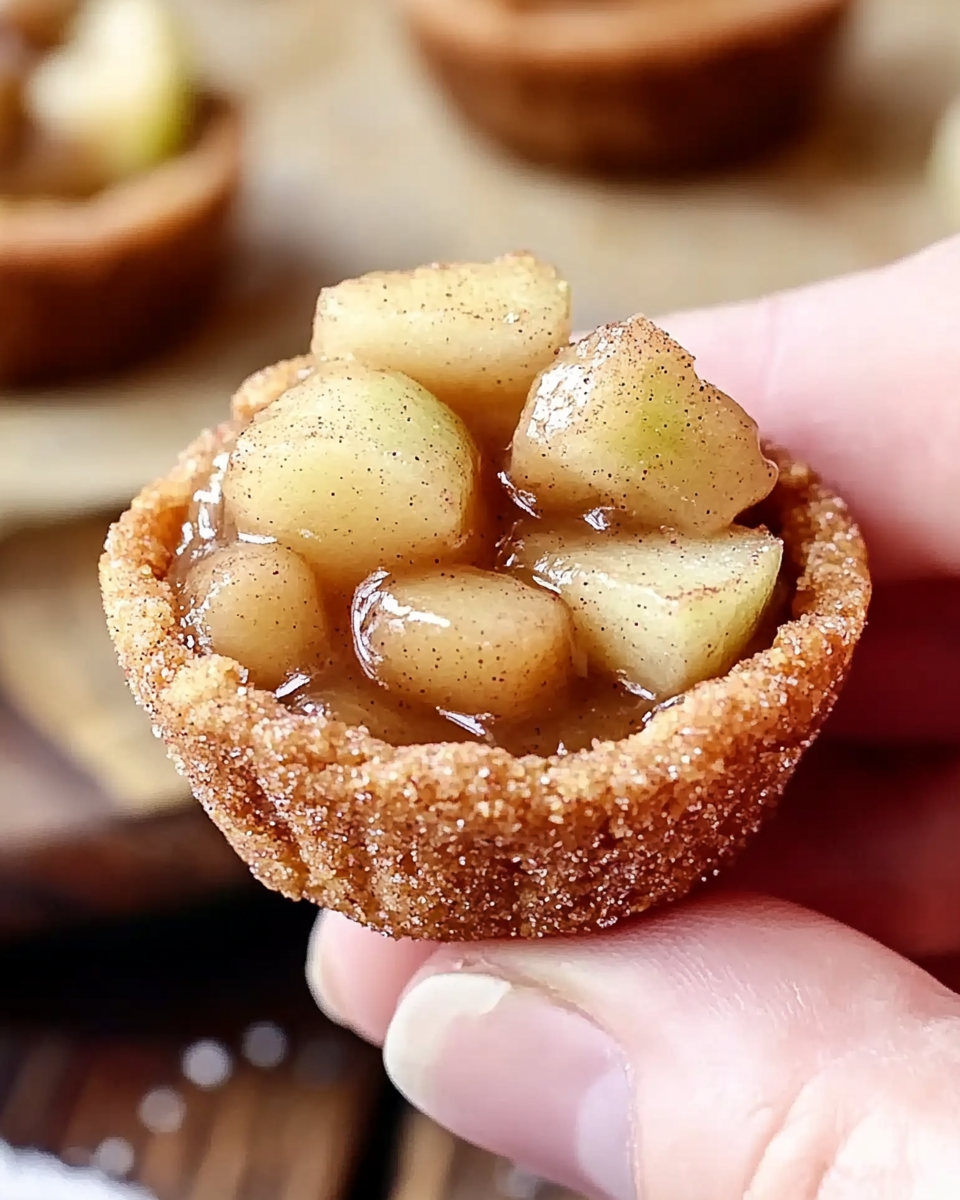 Snickerdoodle Apple Pie Bites