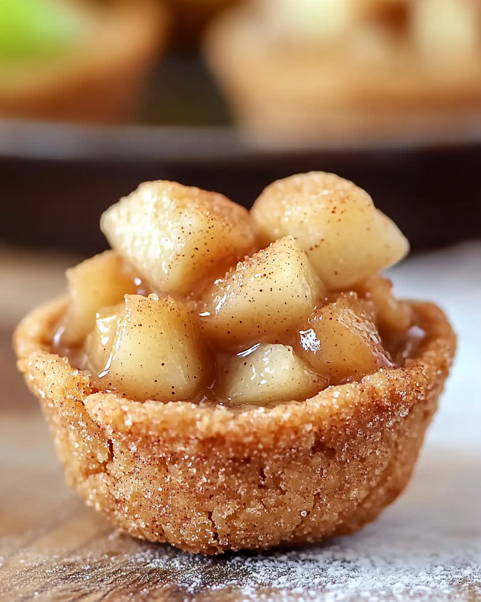 Snickerdoodle Apple Pie Bites