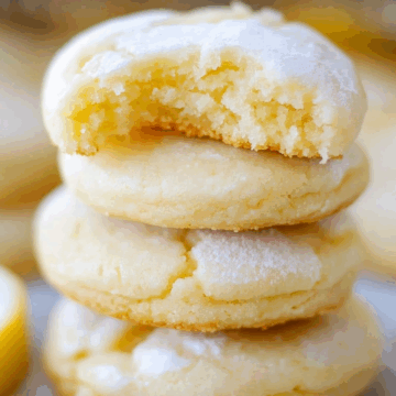 Soft Cream Cheese Lemon Cookies
