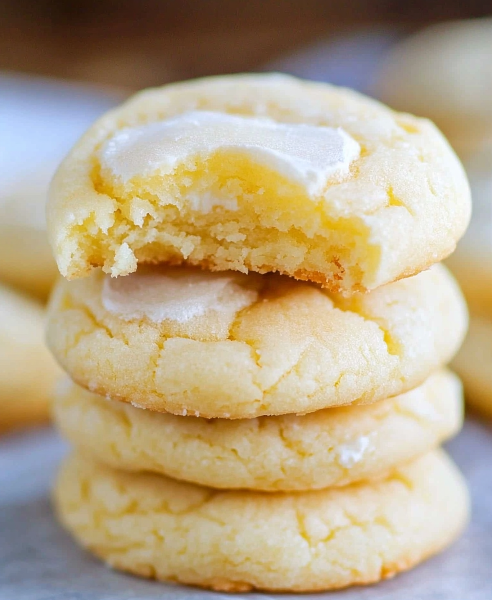 Soft Cream Cheese Lemon Cookies