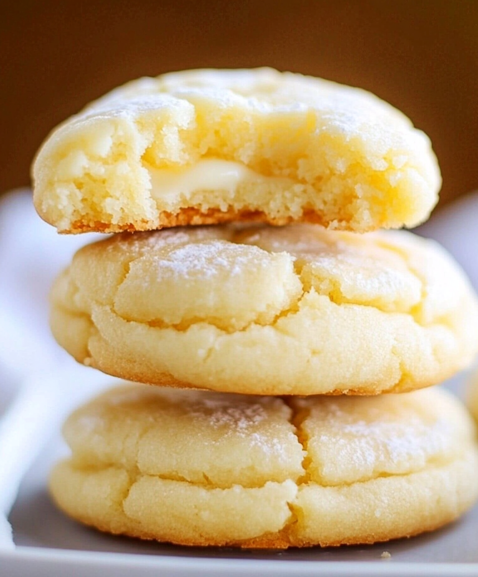 Soft Cream Cheese Lemon Cookies