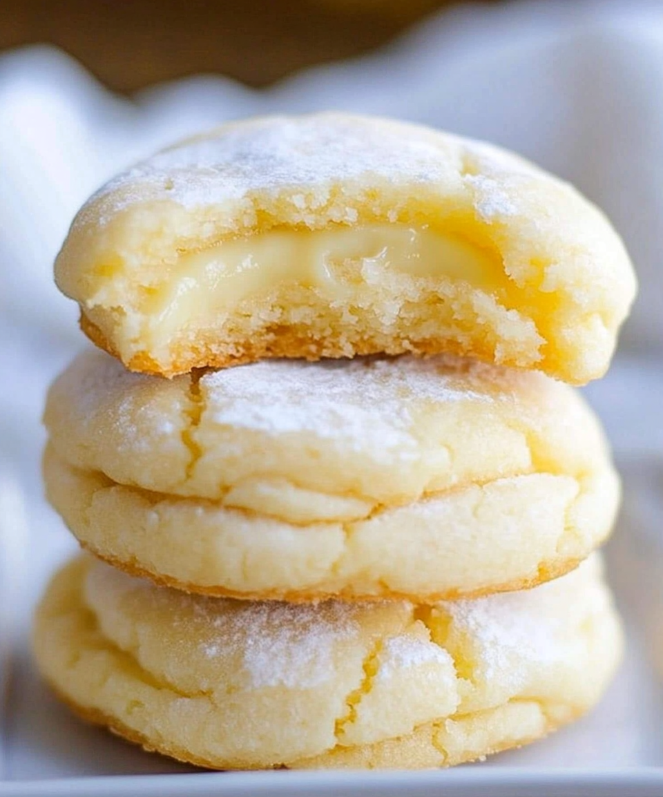 Soft Cream Cheese Lemon Cookies