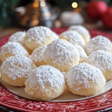 Sweetened Condensed Milk Snowballs