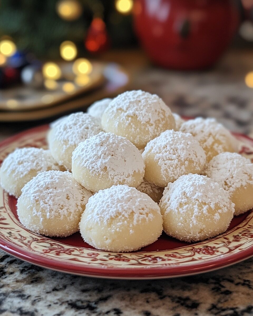 Sweetened Condensed Milk Snowballs