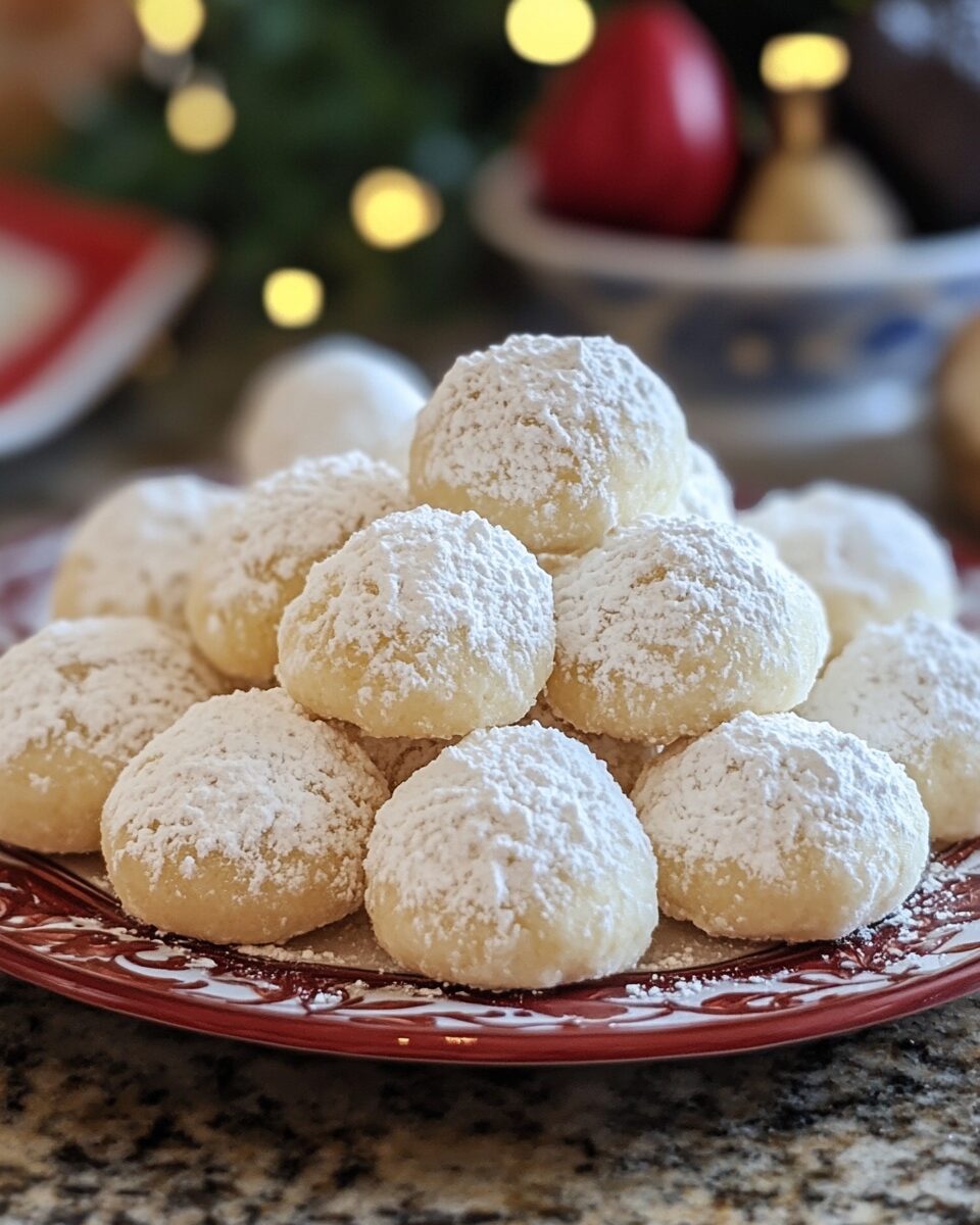 Sweetened Condensed Milk Snowballs