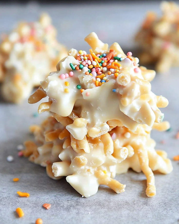 White Chocolate Haystacks