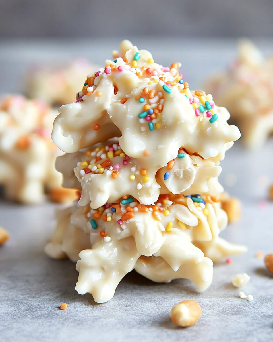 White Chocolate Haystacks