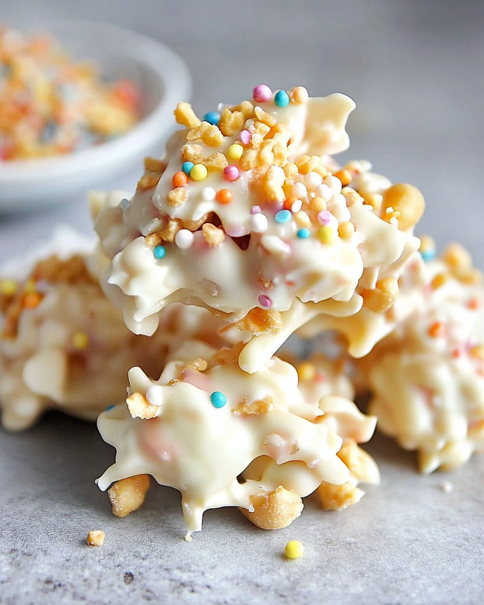 White Chocolate Haystacks