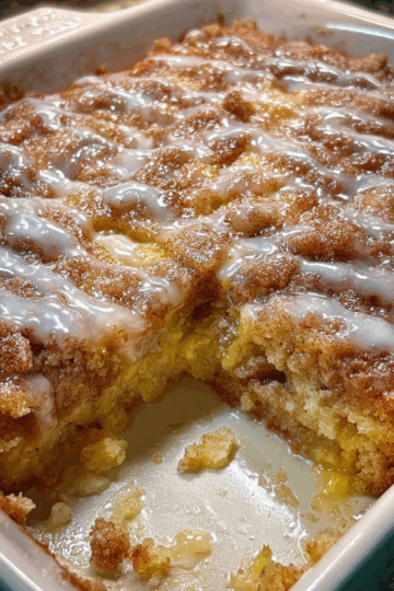 Easy Cinnamon Roll Cake