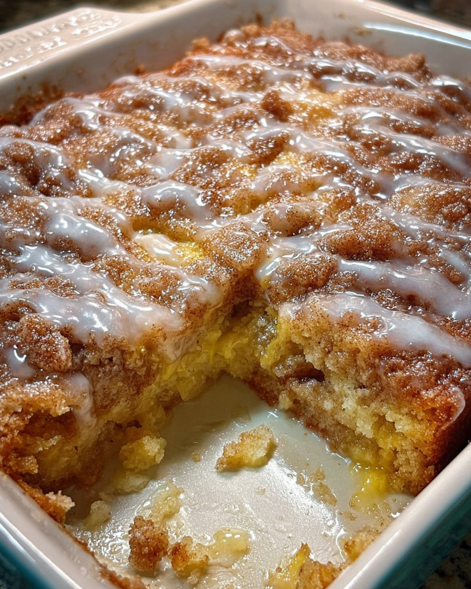 Easy Cinnamon Roll Cake