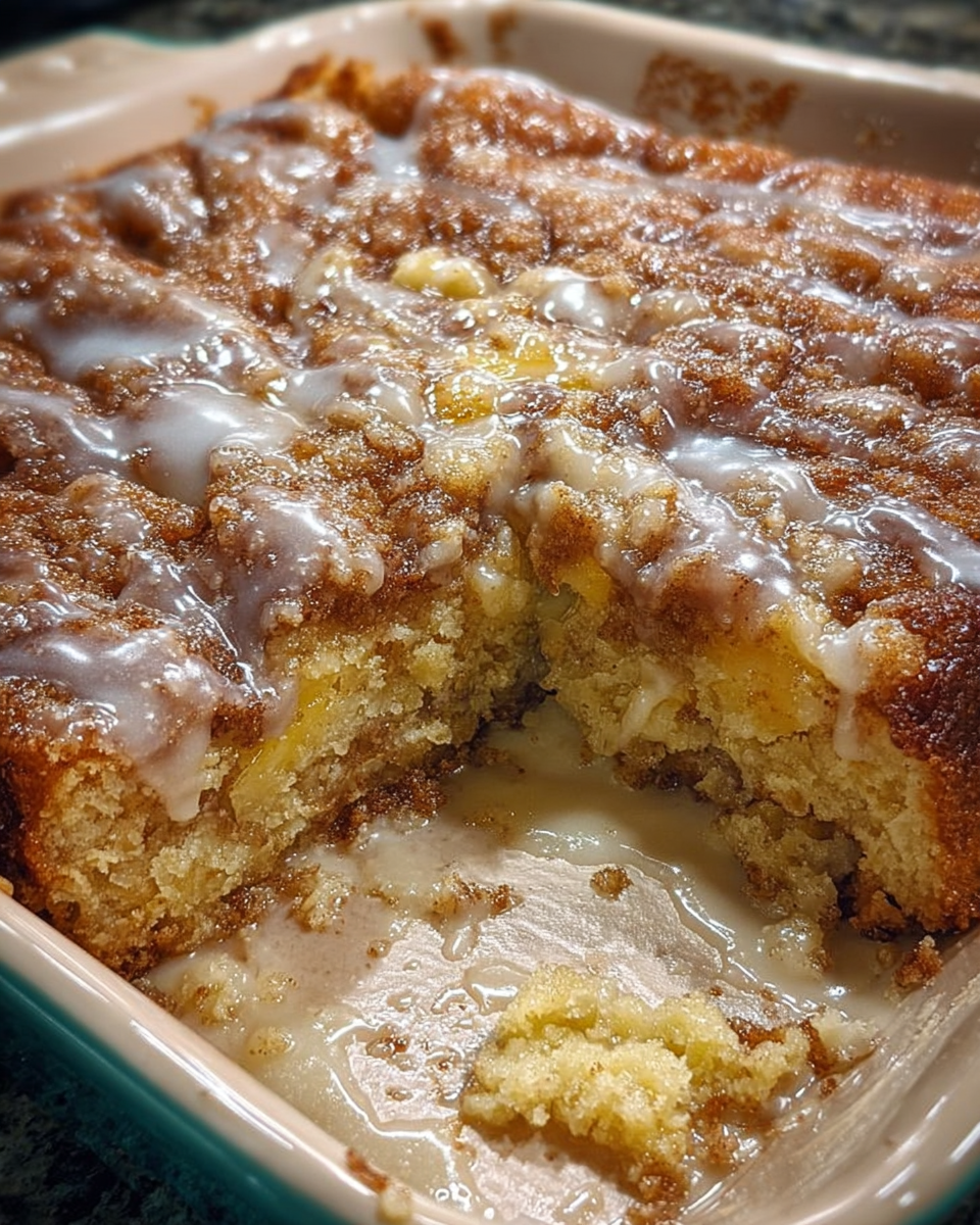 Easy Cinnamon Roll Cake